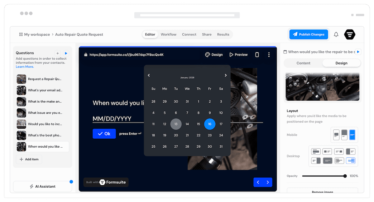 Booking Forms That <span class='highlight'>Fill Your Calendar</span>