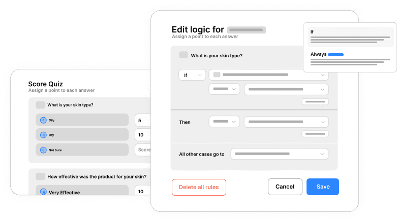 Advanced Condition Types