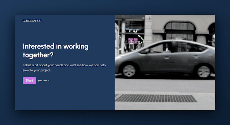 Lead Qualification Form